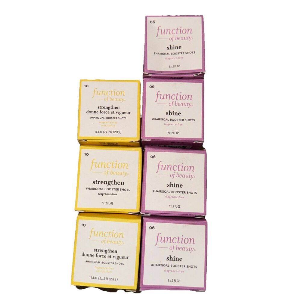 7PC Function of Beauty Set ~ 4 FL OZ ~ Strengthen & Shine